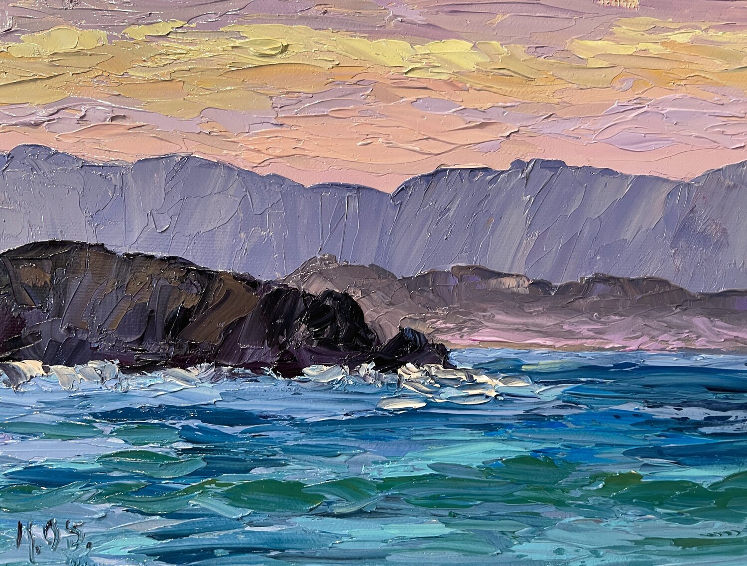 Baja Sunset Kristen Olson Stone