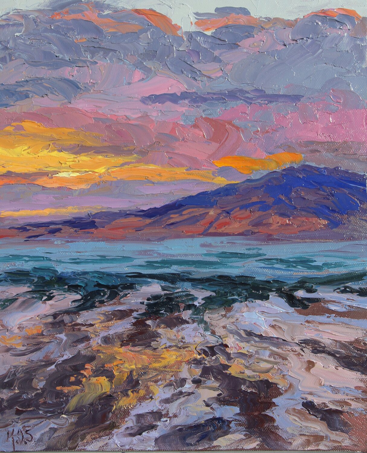 Lahaina Sunset Kristen Olson Stone