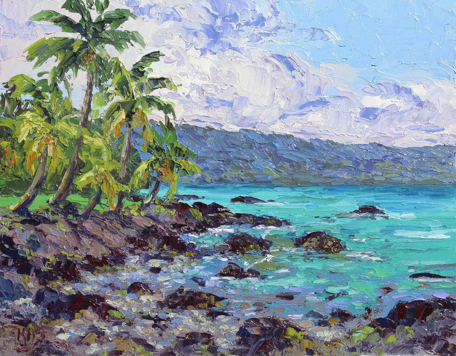 Lava Rock Sea Cove Kristen Olson Stone