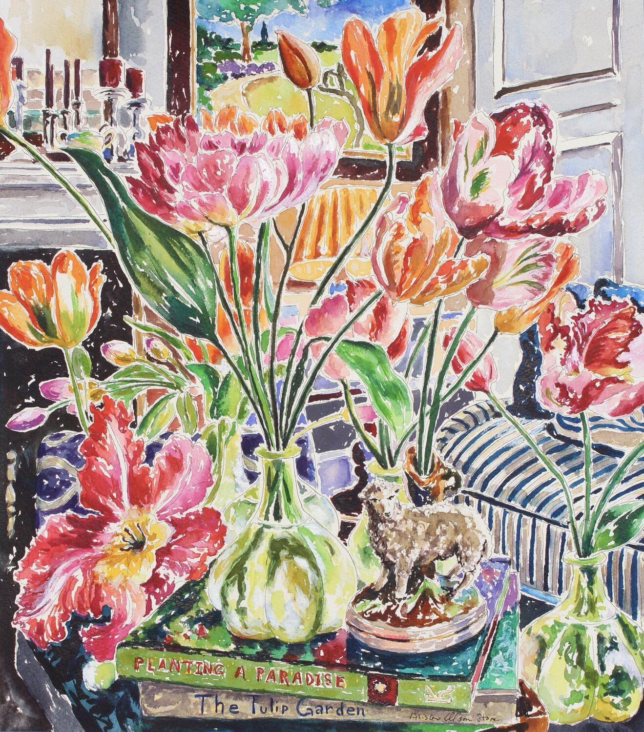The Tulip Garden Kristen Olson Stone