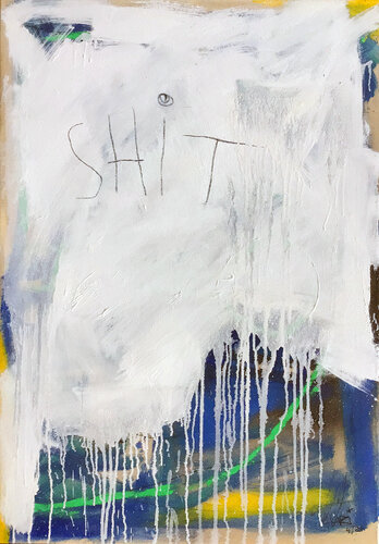 SHIT par Hari Beierl, Peinture en vente sur Singulart