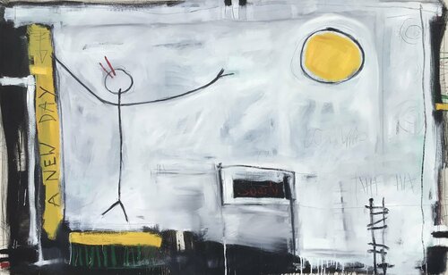 A NEW DAY van Hari Beierl, Schilderij te koop op Singulart