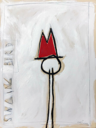 SINGING BIRD van Hari Beierl, Schilderij te koop op Singulart