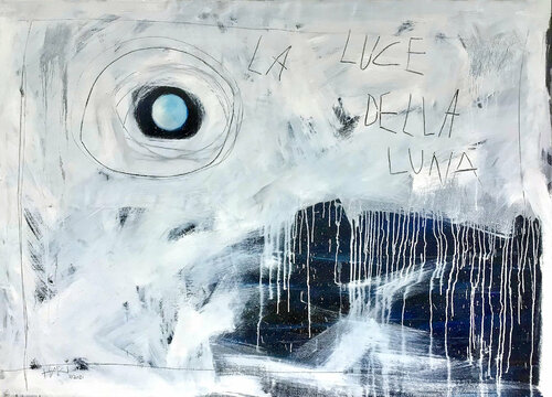 LA LUCE DELLA LUNA by Hari Beierl, Painting for Sale on Singulart