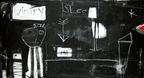 WINTRY SLEEP von Hari Beierl, Malerei kaufen auf Singulart