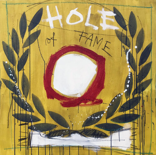HOLE OF FAME von Hari Beierl, Malerei kaufen auf Singulart