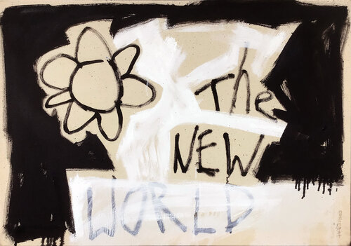 THE NEW WORLD van Hari Beierl, Schilderij te koop op Singulart