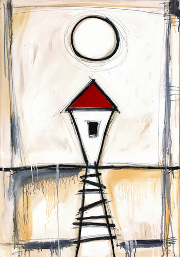 HOUSE von Hari Beierl, Malerei kaufen auf Singulart