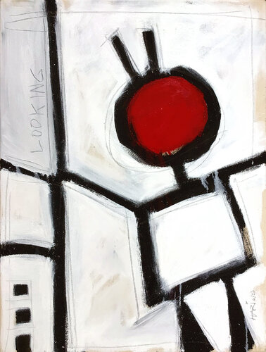 LOOKING di Hari Beierl, Pittura in vendita su Singulart