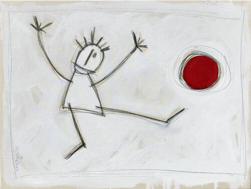 KICKING von Hari Beierl, Malerei kaufen auf Singulart