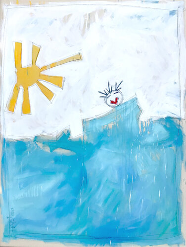 THE PERFECT WAVE von Hari Beierl, Malerei kaufen auf Singulart