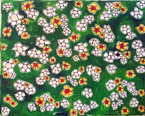 FLOWERPOWER von Hari Beierl, Malerei kaufen auf Singulart