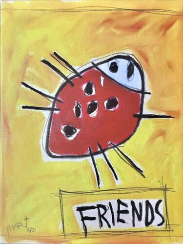 FRIENDS von Hari Beierl, Druck kaufen auf Singulart