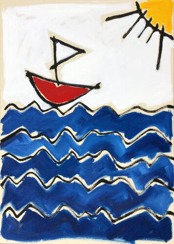 SAILING von Hari Beierl, Druck kaufen auf Singulart