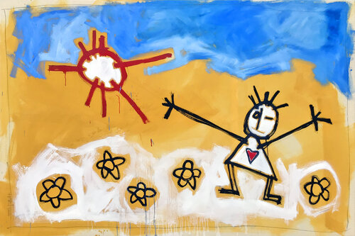 HANS IM GLÜCK by Hari Beierl, Painting for Sale on Singulart