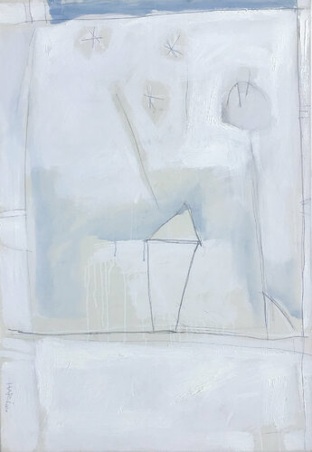 WHITE SHARK di Hari Beierl, Pittura in vendita su Singulart