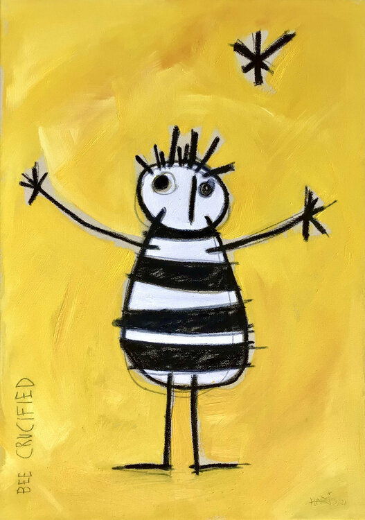 BEE CRUCIFIED Hari Beierl