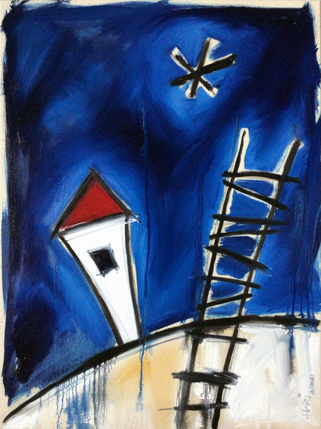 LADDER INTO THE NIGHT Hari Beierl