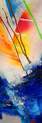 good mood 2 di Ilgvars Zalans, Pittura in vendita su Singulart