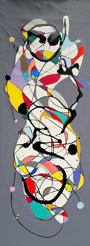 daily totem 030 van Ilgvars Zalans, Schilderij te koop op Singulart