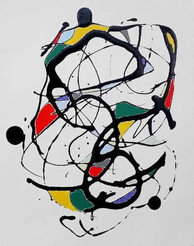 daily totem 021 van Ilgvars Zalans, Schilderij te koop op Singulart