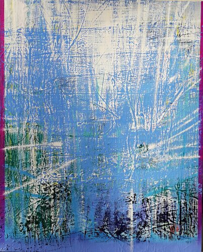 Colorful landscape 11/22 von Ilgvars Zalans, Malerei kaufen auf Singulart