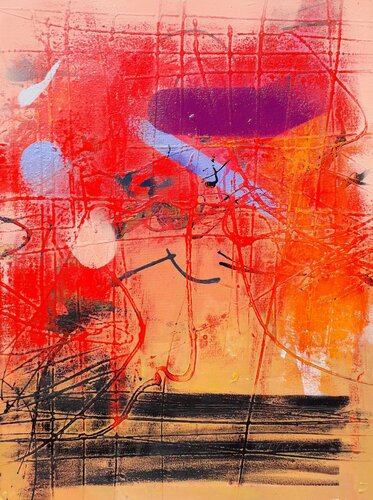 Colorful landscape 19/22 von Ilgvars Zalans, Malerei kaufen auf Singulart