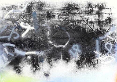 conversation 6/22 by Ilgvars Zalans, Painting for Sale on Singulart