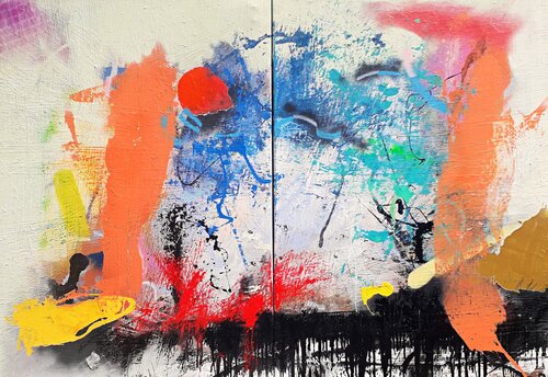 the theater of Life van Ilgvars Zalans, Schilderij te koop op Singulart