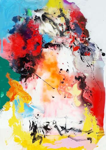 very shy person 6/22 by Ilgvars Zalans, Painting for Sale on Singulart