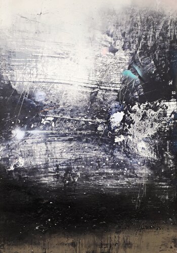 reverse space dust by Ilgvars Zalans, Painting for Sale on Singulart