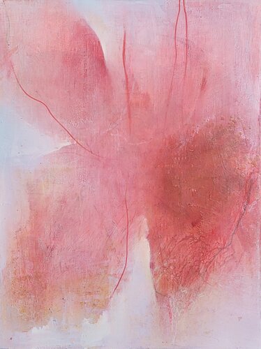 Love Letters In The Sand II van Ilgvars Zalans, Schilderij te koop op Singulart