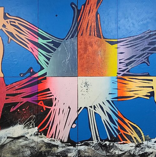 Sun Salutation van Ilgvars Zalans, Schilderij te koop op Singulart