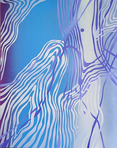 Too many secrets 12 van Ilgvars Zalans, Schilderij te koop op Singulart