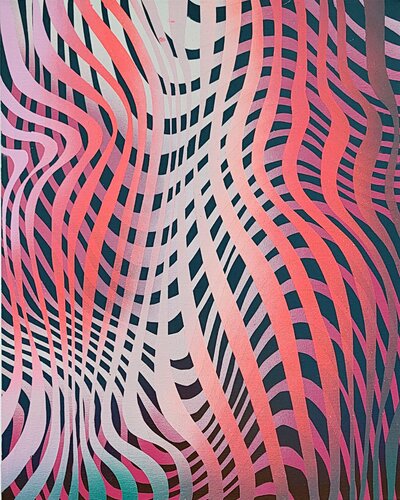 Saudade rose van Ilgvars Zalans, Schilderij te koop op Singulart