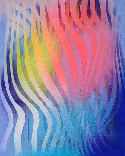 Halo B van Ilgvars Zalans, Schilderij te koop op Singulart