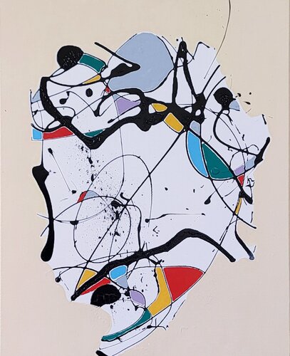 daily totem 105 van Ilgvars Zalans, Schilderij te koop op Singulart