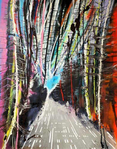 frequence nr.8 van Ilgvars Zalans, Schilderij te koop op Singulart