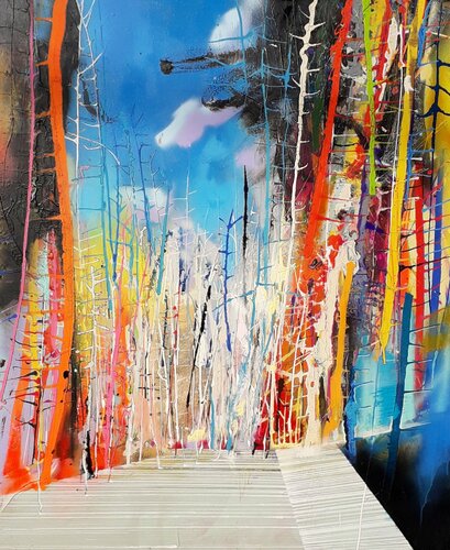 continuite by Ilgvars Zalans, Painting for Sale on Singulart