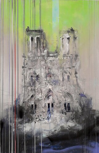 Notre Dame de Paris van Ilgvars Zalans, Schilderij te koop op Singulart