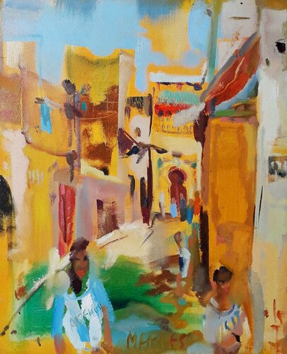 Mknes. Morocco by Ilgvars Zalans, Painting for Sale on Singulart