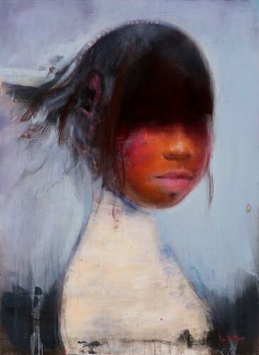 Java girl II van Ilgvars Zalans, Schilderij te koop op Singulart