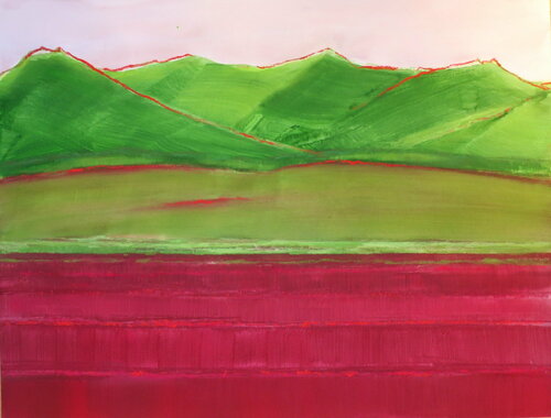Montagne 5 de Isabelle Philips-Decramer, Obra en papel a la venta en Singulart