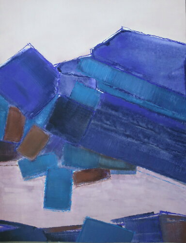 Montagne 15 van Isabelle Philips-Decramer, Werk op papier te koop op Singulart