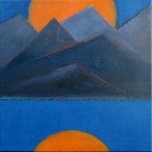 Montagne C von Isabelle Philips-Decramer, Malerei kaufen auf Singulart