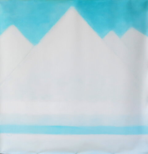 Montagne 7 van Isabelle Philips-Decramer, Schilderij te koop op Singulart