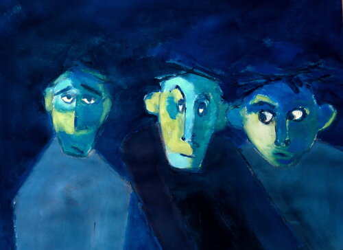 De Profundis 9 by Isabelle Philips-Decramer, Painting for Sale on Singulart