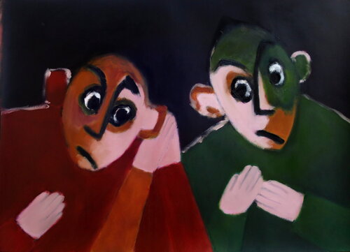 De Profundis 17 van Isabelle Philips-Decramer, Schilderij te koop op Singulart