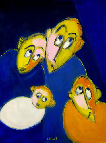 De Profundis 23 di Isabelle Philips-Decramer, Pittura in vendita su Singulart