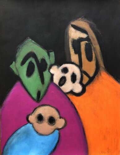 De Profundis 73 van Isabelle Philips-Decramer, Schilderij te koop op Singulart